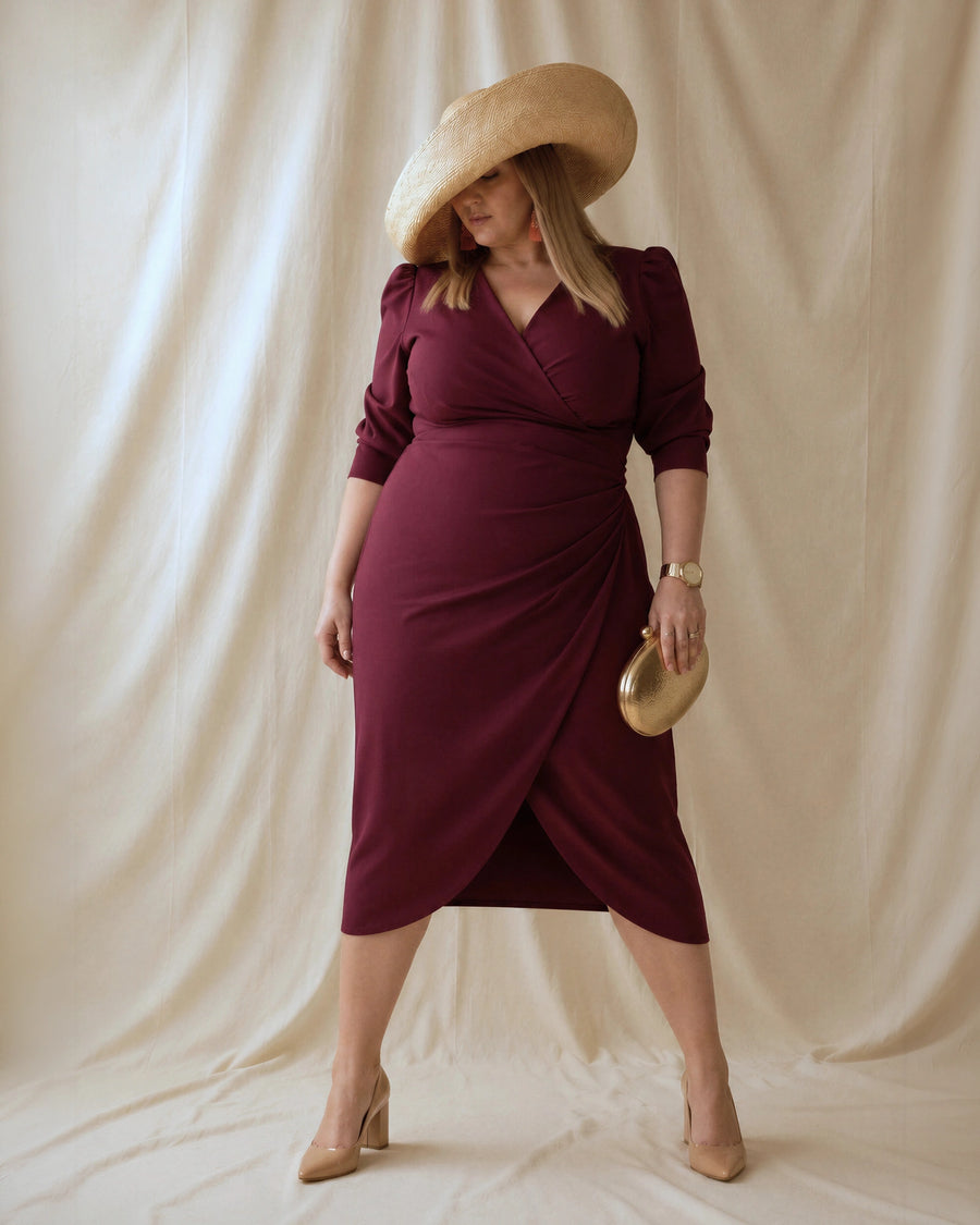 VESTIDO FÁTIMA CEREZA