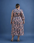 VESTIDO ADELA ESTAMPADO ROSA
