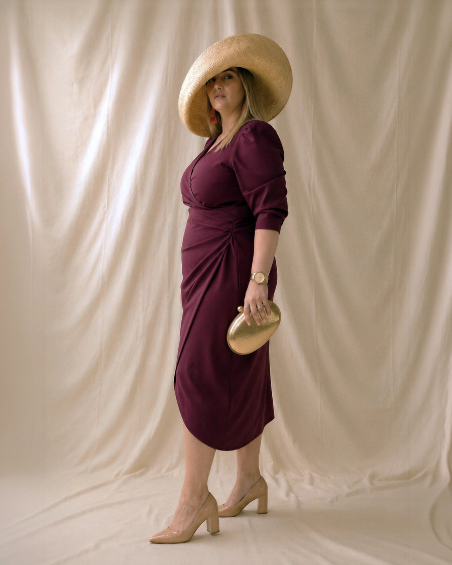 VESTIDO FÁTIMA CEREZA